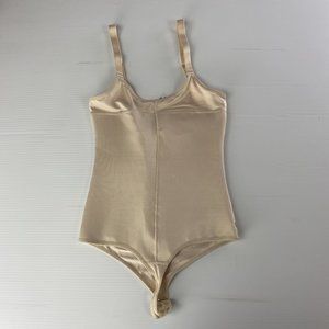 Gold One Piece Swimsuit Small Shapewear Bodysuit